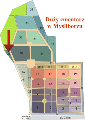 Brak mapy sektorowej