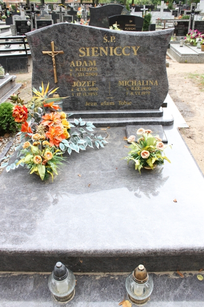 Józef Sienicki 1890 Myślibórz - Grobonet - Wyszukiwarka osób pochowanych