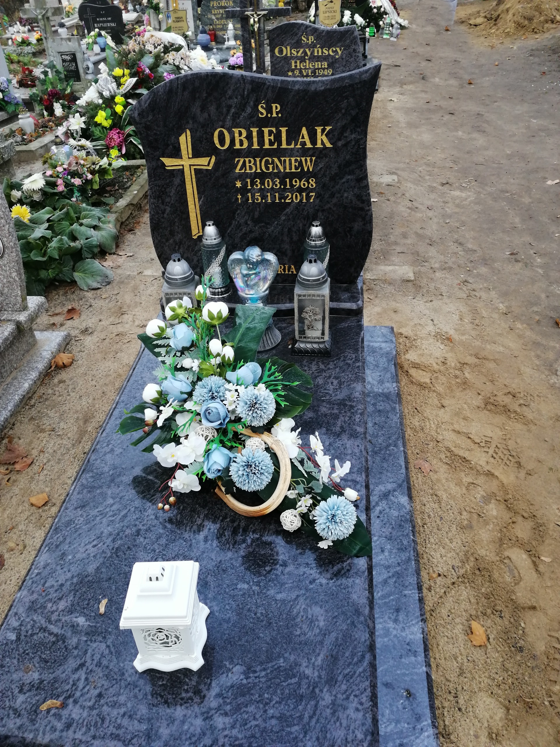 Grób Zbigniew Obielak