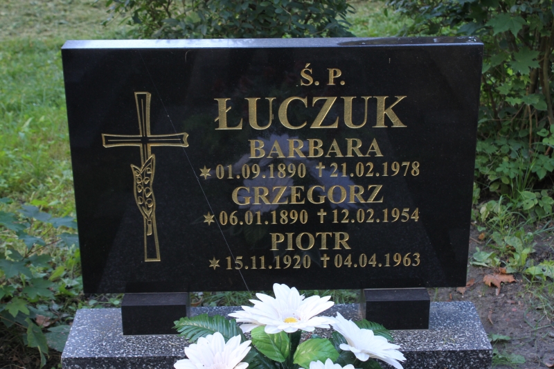 Piotr Łuczuk 1920 Myślibórz - Grobonet - Wyszukiwarka osób pochowanych