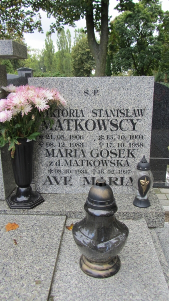 Wiktoria Matkowska 1906 Myślibórz - Grobonet - Wyszukiwarka osób pochowanych