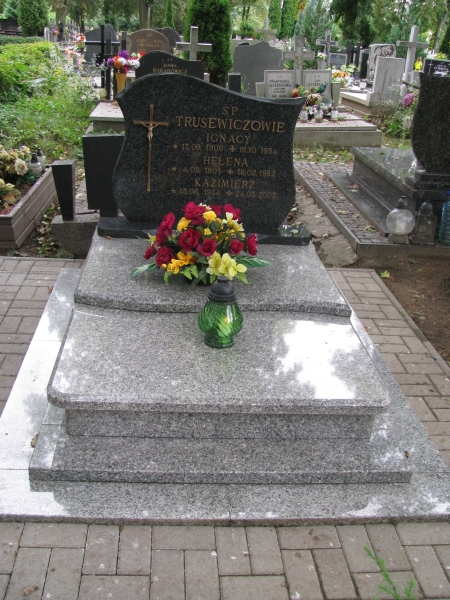 Ignacy Trusewicz 1906 Myślibórz - Grobonet - Wyszukiwarka osób pochowanych