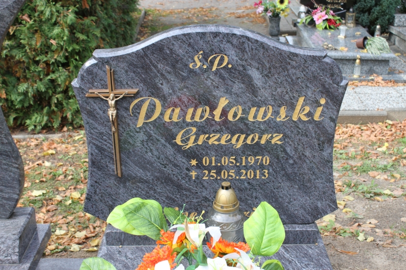Grób Grzegorz Pawłowski