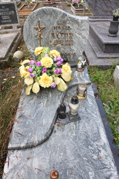 Maria Tytus 1905 Myślibórz - Grobonet - Wyszukiwarka osób pochowanych