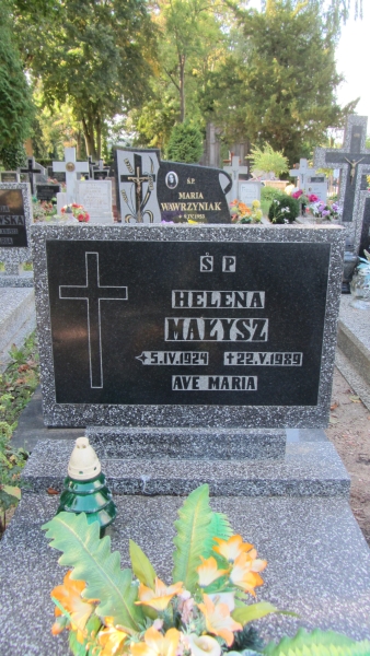 Helena Małysz 1924 Myślibórz - Grobonet - Wyszukiwarka osób pochowanych