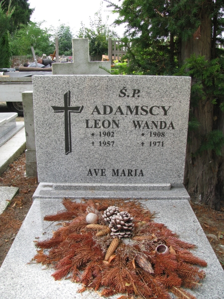 Wanda Adamska 1908 Myślibórz - Grobonet - Wyszukiwarka osób pochowanych