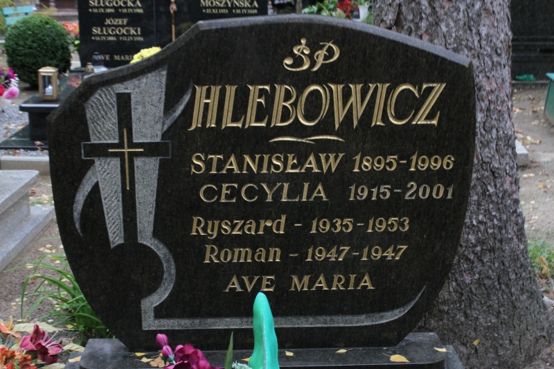 Grób Ryszard Hlebowicz