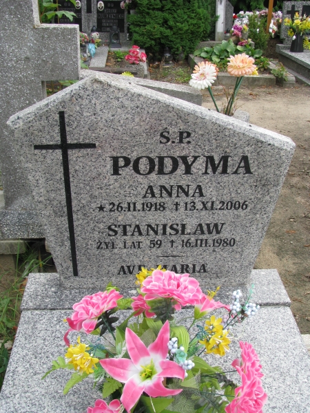 Stanisław Podyma 1951 Myślibórz - Grobonet - Wyszukiwarka osób pochowanych