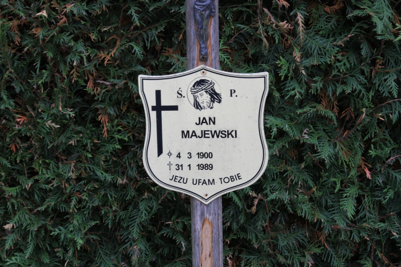 Jan Majewski 1900 Myślibórz - Grobonet - Wyszukiwarka osób pochowanych