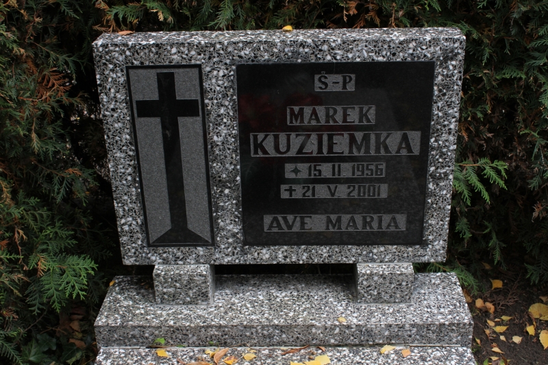 Marek Kuziemka 1956 Myślibórz - Grobonet - Wyszukiwarka osób pochowanych