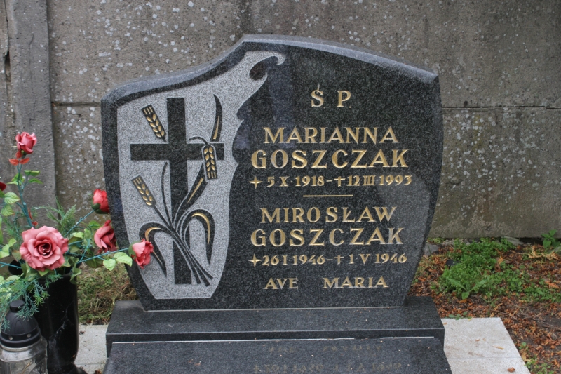 Grób Mirosław Goszczak