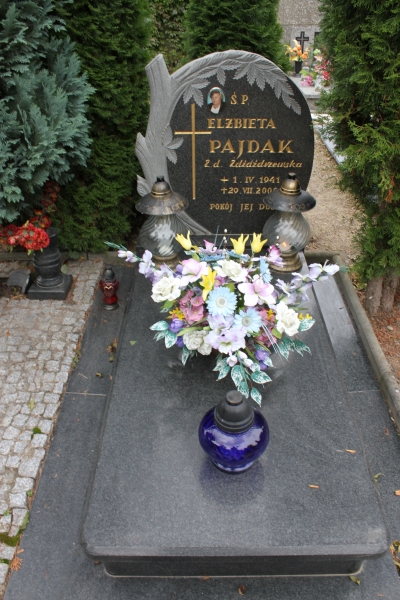 Elżbieta Pajdak 1941 Myślibórz - Grobonet - Wyszukiwarka osób pochowanych
