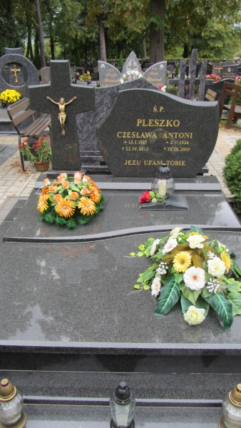 Zdjęcie grobu Czesława Pleszko