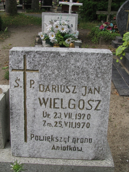Dariusz Wielgosz 1970 Myślibórz - Grobonet - Wyszukiwarka osób pochowanych