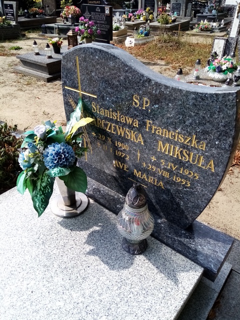 Franciszka Miksuła  1925 Myślibórz - Grobonet - Wyszukiwarka osób pochowanych