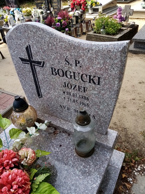 Józef Bogucki 1886 Myślibórz - Grobonet - Wyszukiwarka osób pochowanych
