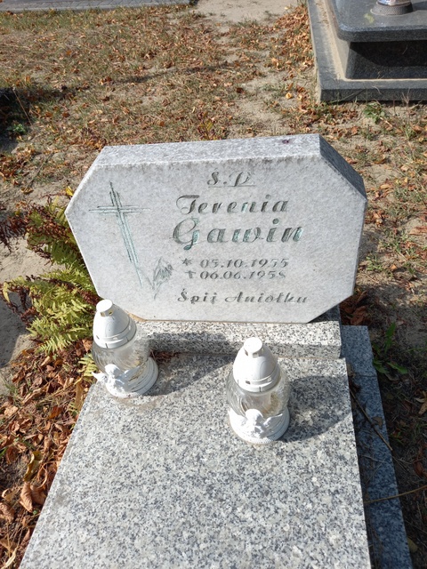 Teresa Gawin 1955 Myślibórz - Grobonet - Wyszukiwarka osób pochowanych