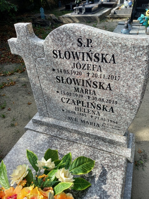 Helena Czaplińska 1885 Myślibórz - Grobonet - Wyszukiwarka osób pochowanych