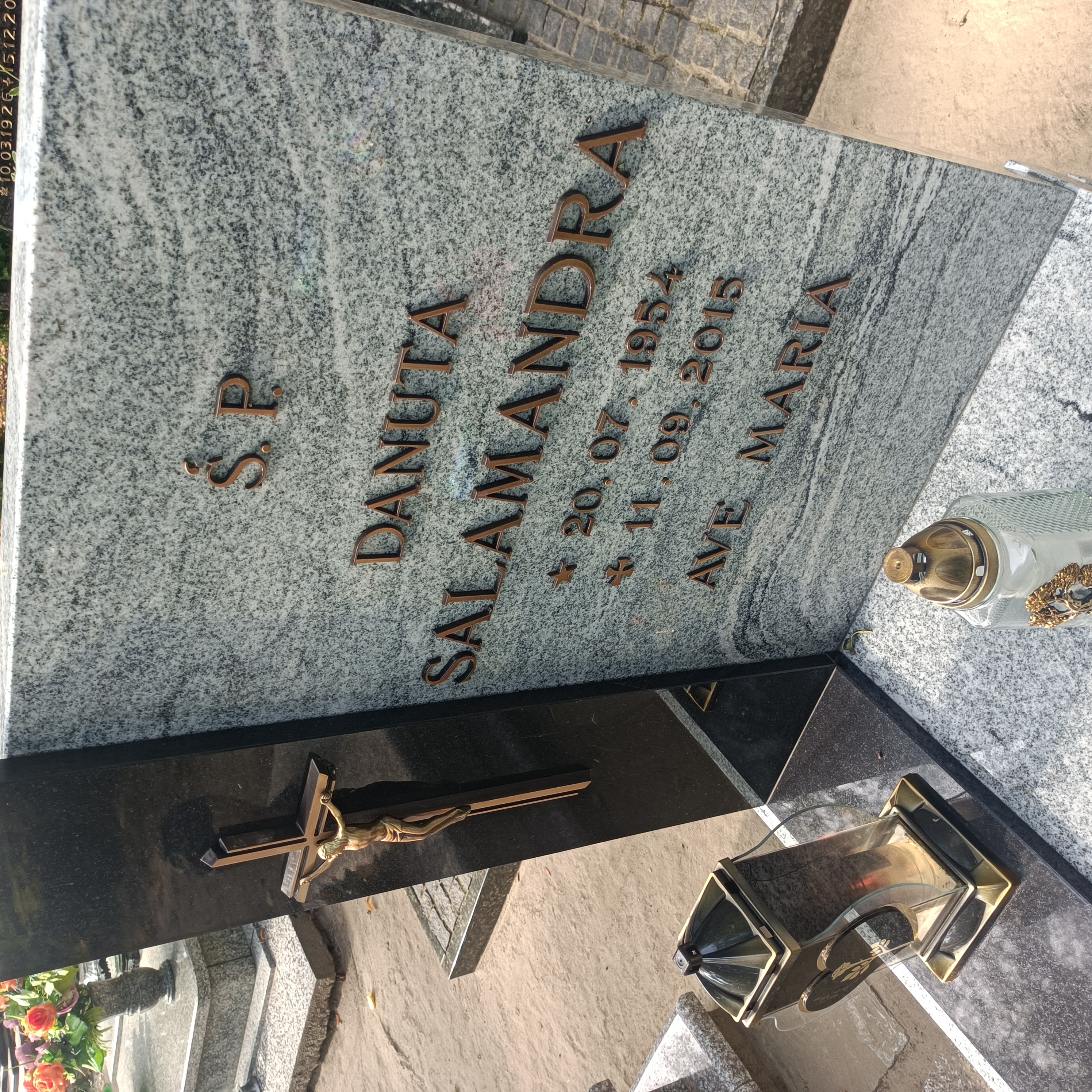 Danuta Salamandra 1954 Myślibórz - Grobonet - Wyszukiwarka osób pochowanych