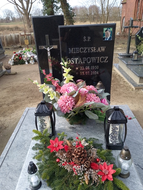 Mieczysław Ostapowicz 1950 Myślibórz - Grobonet - Wyszukiwarka osób pochowanych