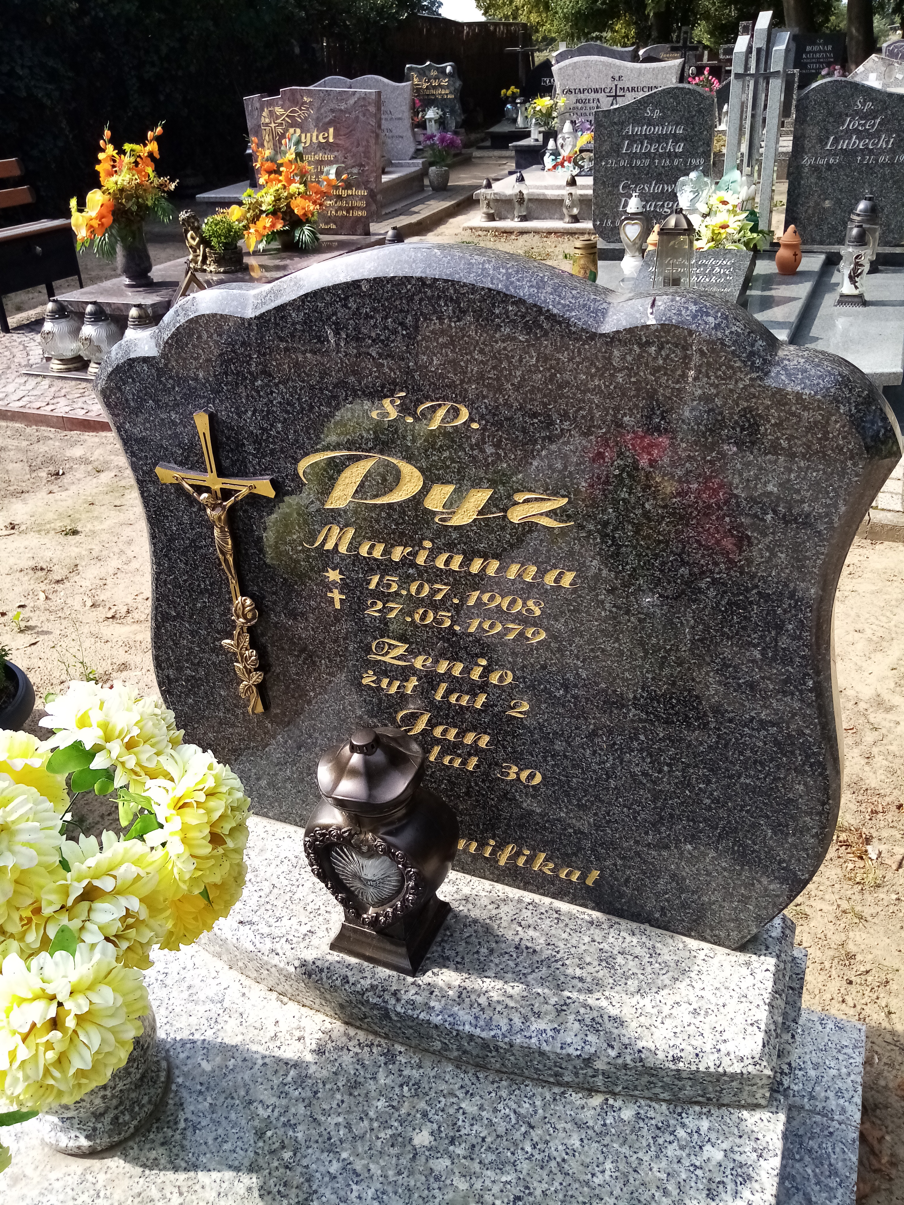 Grób Romualda Pyz