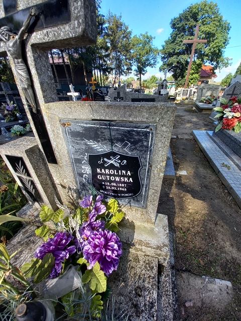 Karolina Gutowska 1887 Myślibórz - Grobonet - Wyszukiwarka osób pochowanych