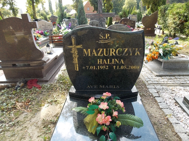 Grób Halina Mazurczyk