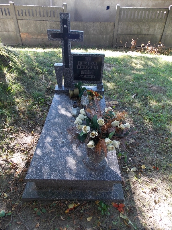 Feliksa Krupska 1870 Myślibórz - Grobonet - Wyszukiwarka osób pochowanych