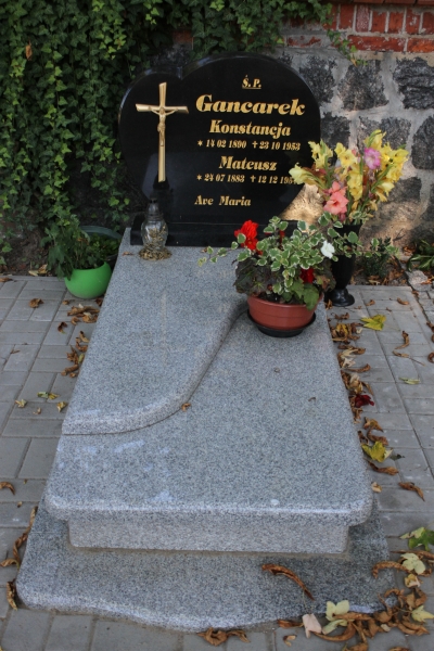 Mateusz Gancarek 1883 Myślibórz - Grobonet - Wyszukiwarka osób pochowanych