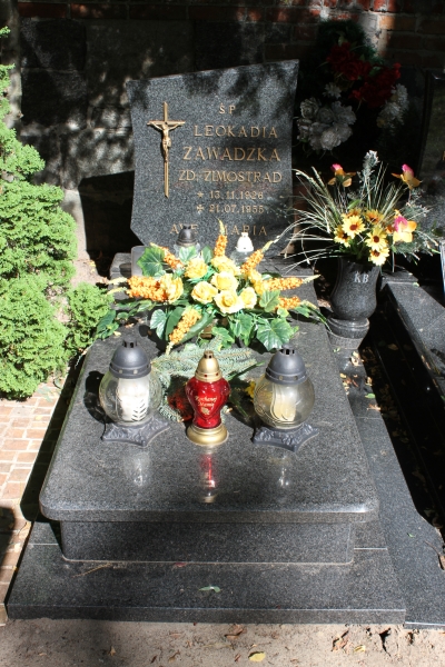 Leokadia Zawadzka 1926 Myślibórz - Grobonet - Wyszukiwarka osób pochowanych