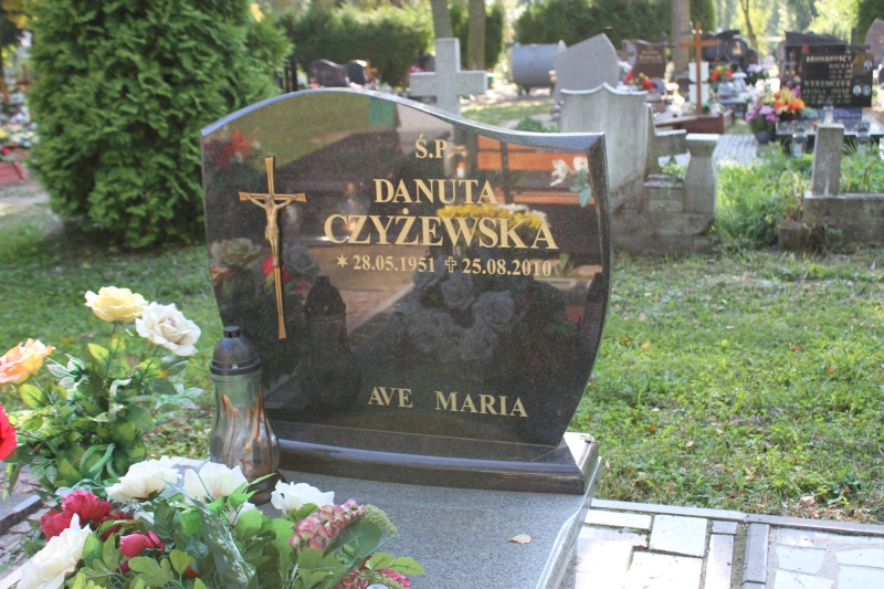 Danuta Czyżewska 1951 Myślibórz - Grobonet - Wyszukiwarka osób pochowanych