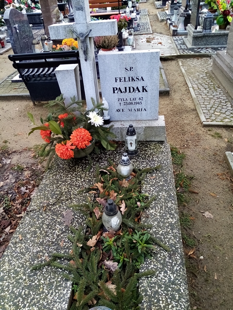 Jadwiga Pajdak 1918 Myślibórz - Grobonet - Wyszukiwarka osób pochowanych