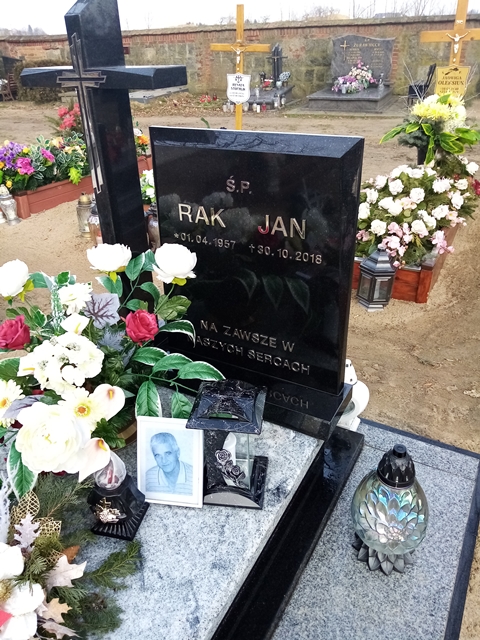 Jan Rak 1957 Myślibórz - Grobonet - Wyszukiwarka osób pochowanych