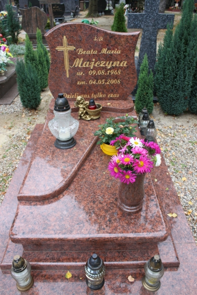 Beata Majczyna 1968 Myślibórz - Grobonet - Wyszukiwarka osób pochowanych