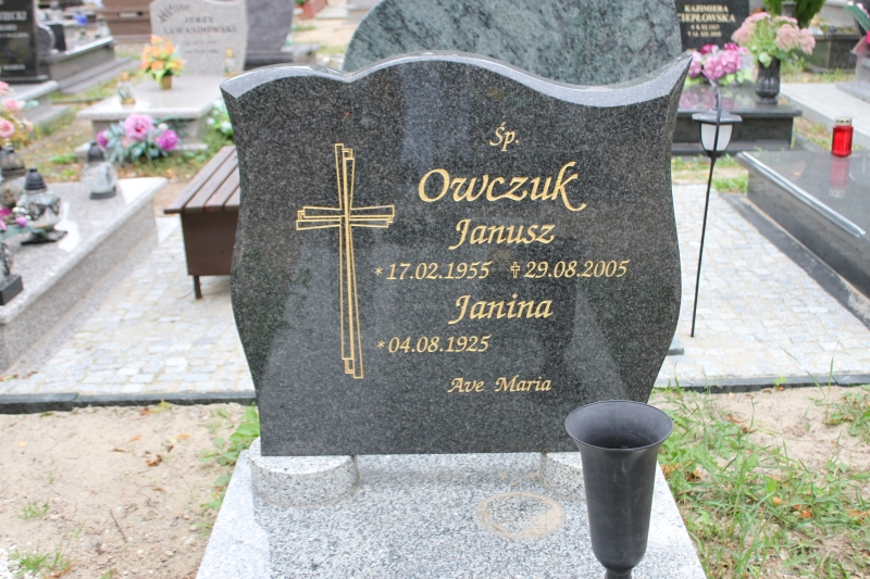 Grób Janina Owczuk