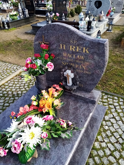 Grób Bronisława Jurek
