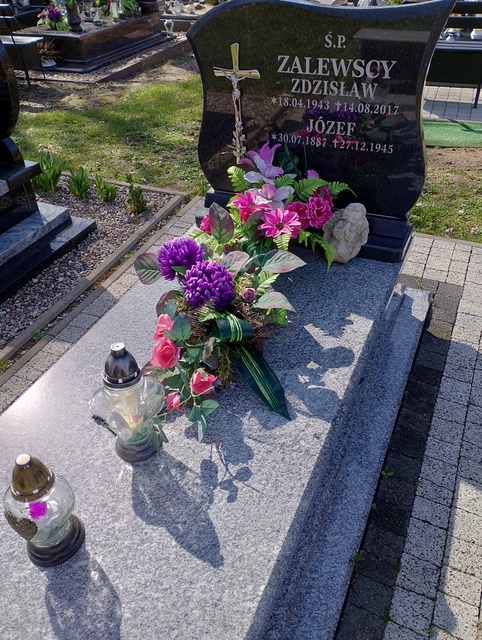 Józef Zalewski 1878 Myślibórz - Grobonet - Wyszukiwarka osób pochowanych