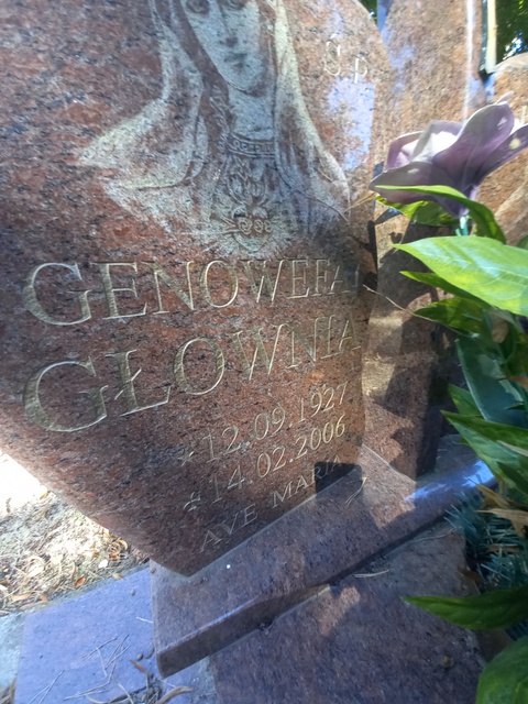 Grób Marceli Głownia