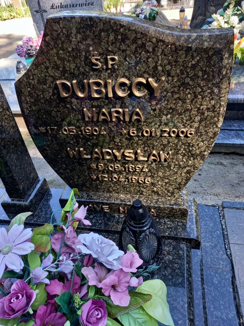 Maria Dubicka 1904 Myślibórz - Grobonet - Wyszukiwarka osób pochowanych