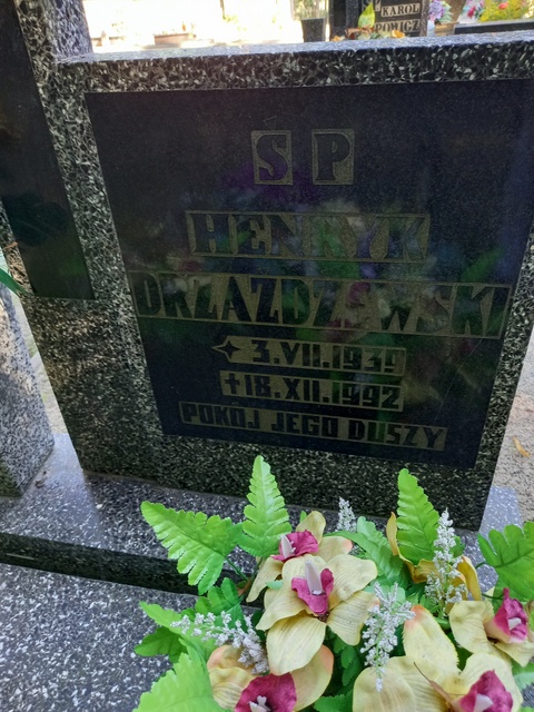 Henryk Drzażdżewski 1939 Myślibórz - Grobonet - Wyszukiwarka osób pochowanych