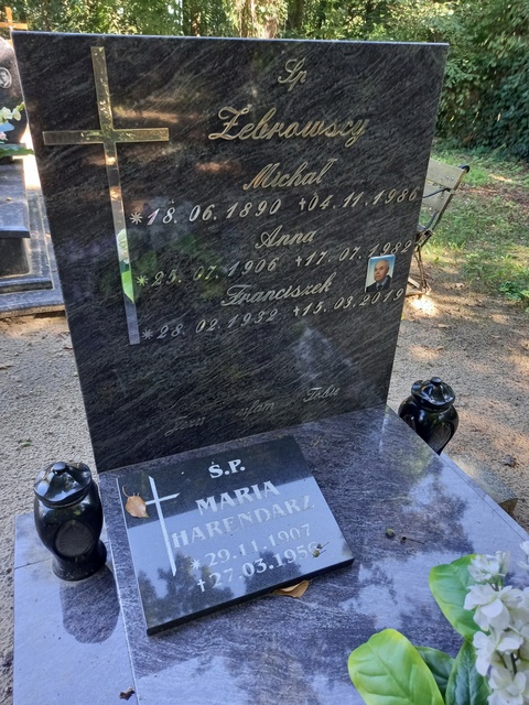 Franciszek Żebrowski 1932 Myślibórz - Grobonet - Wyszukiwarka osób pochowanych