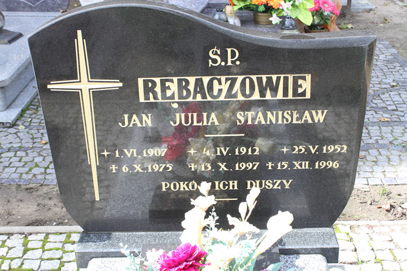 Julia Rębacz 1912 Myślibórz - Grobonet - Wyszukiwarka osób pochowanych