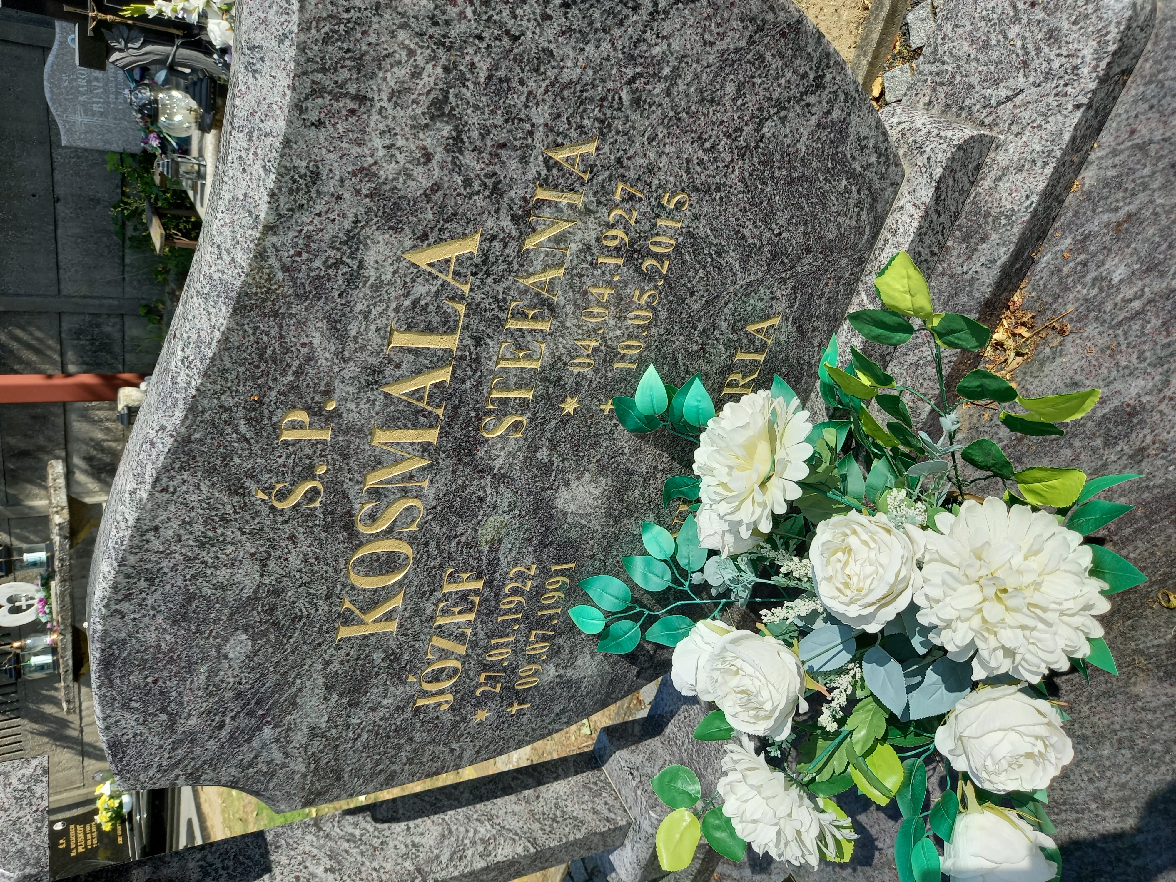 Stefania Kosmala  1927 Myślibórz - Grobonet - Wyszukiwarka osób pochowanych