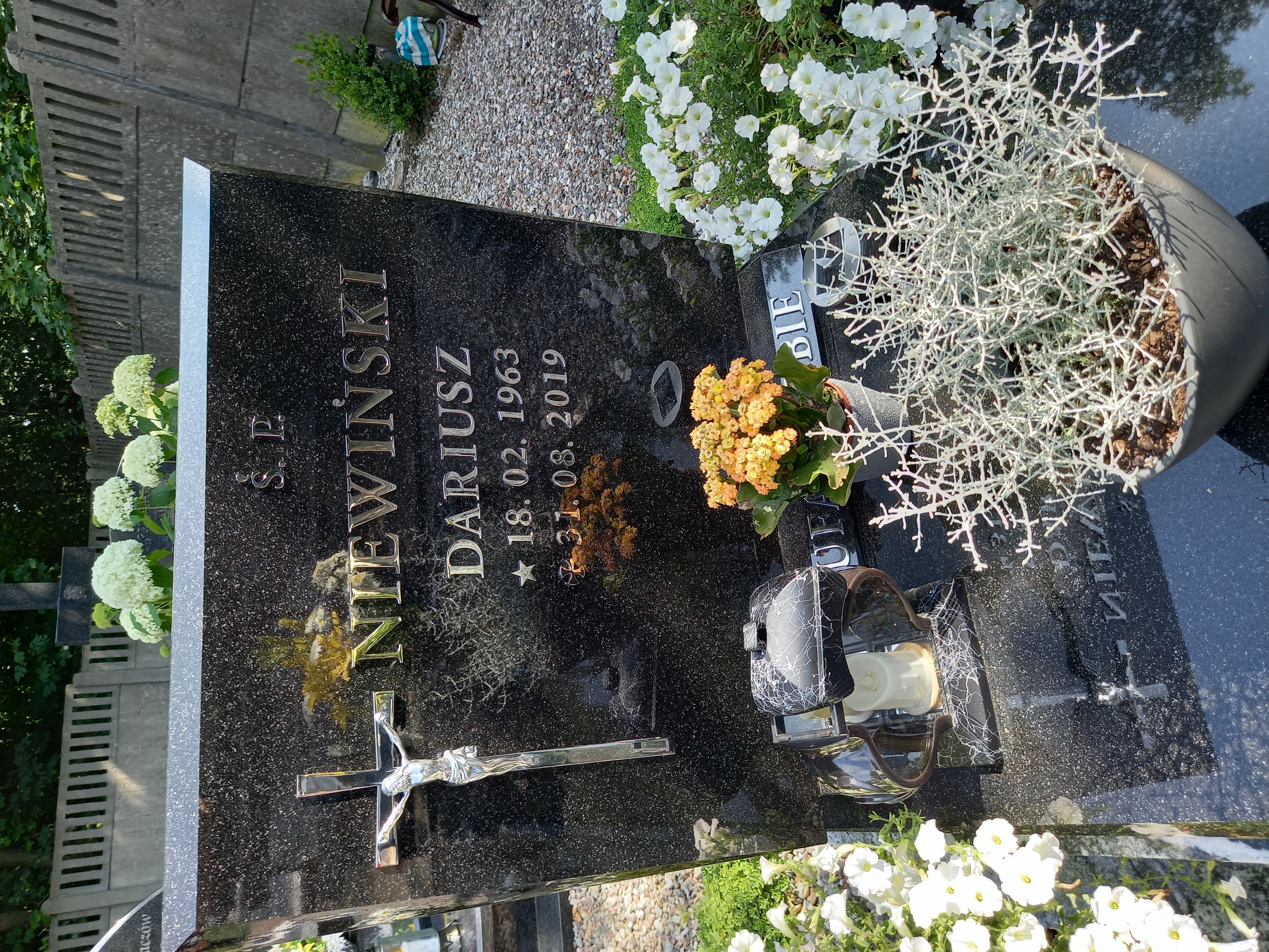 Dariusz Niewiński 1963 Myślibórz - Grobonet - Wyszukiwarka osób pochowanych