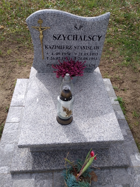 Stanisław Szychalski 1953 Myślibórz - Grobonet - Wyszukiwarka osób pochowanych