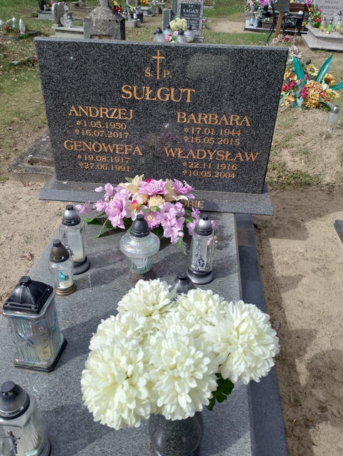 Grób Andrzej Sułgut
