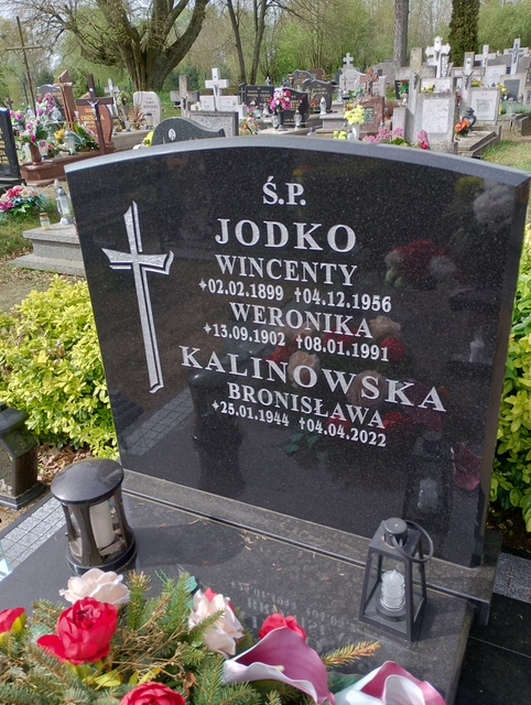 Bronisława Kalinowska 1944 Myślibórz - Grobonet - Wyszukiwarka osób pochowanych