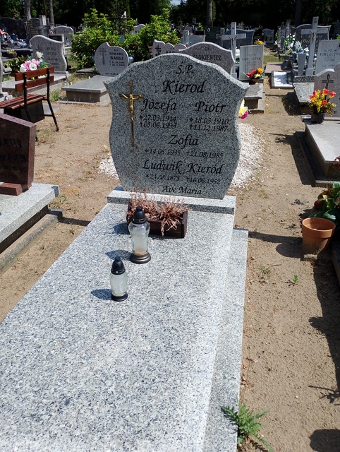 Grób Ludwik Kieród