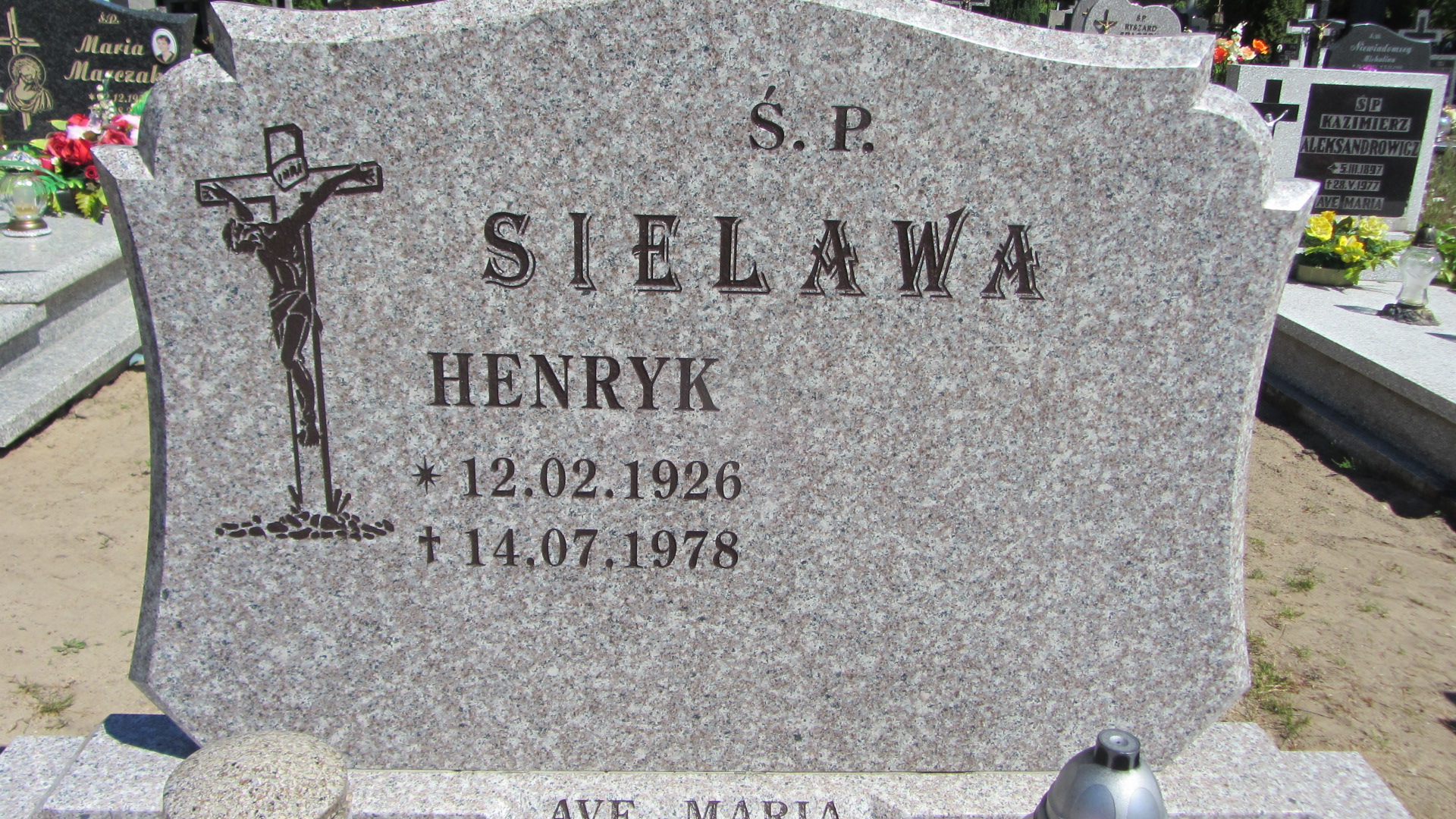 Grób Antonina Sielawa