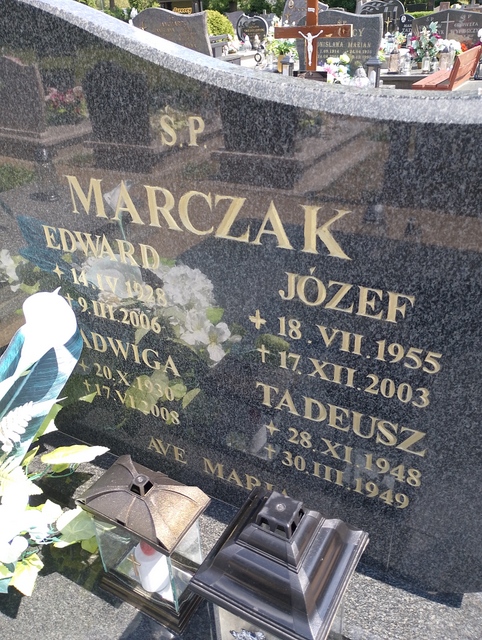 Józef Marczak 1955 Myślibórz - Grobonet - Wyszukiwarka osób pochowanych